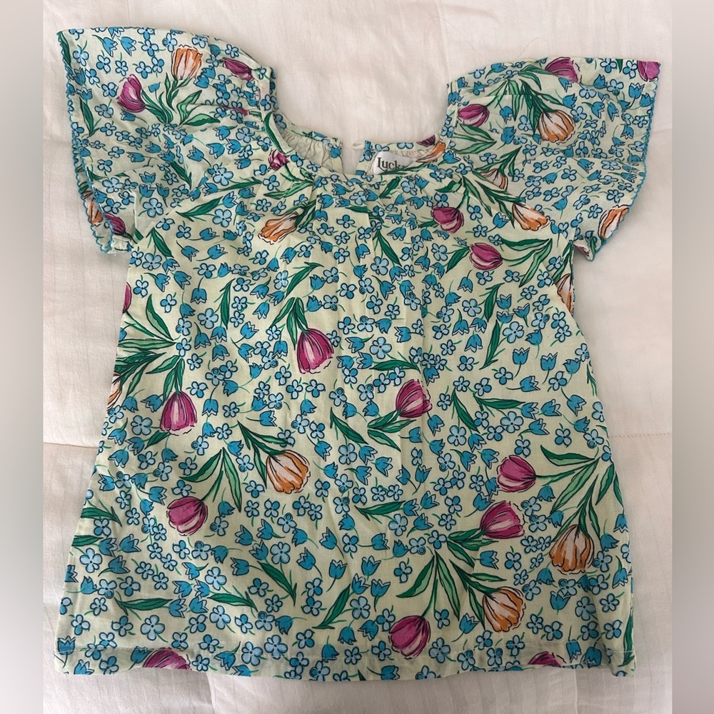 Lucky Jade size 5 never worn. Adorable girls spring top